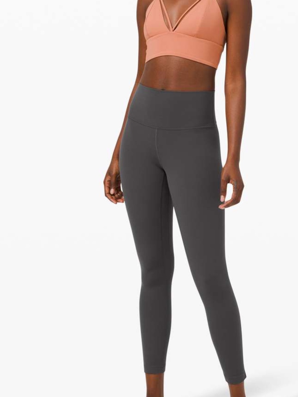 lululemon athletica High-Rise Leggings in Charcoal Gray 25”